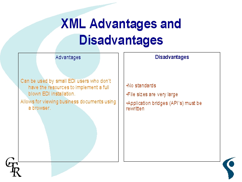 Xml Advantages And Disadvantages 9084